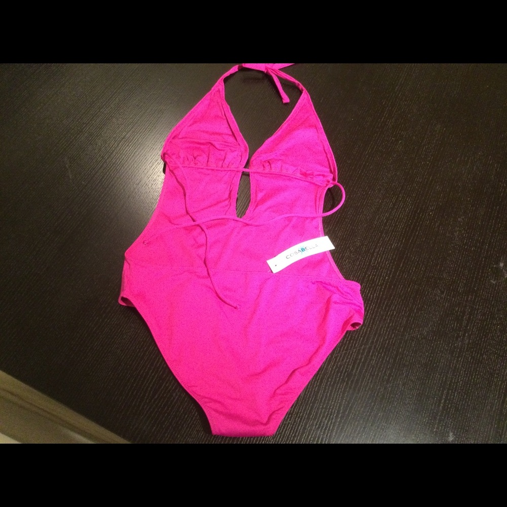 Cosabella Mare Sol one piece Jelly swimsuit. Size L